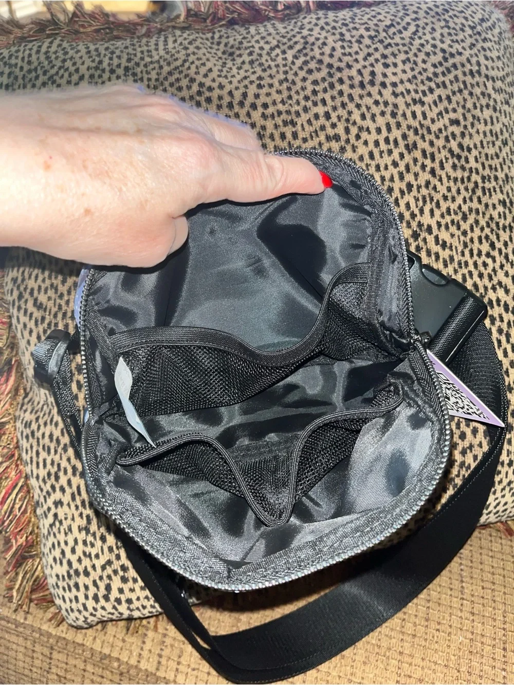 Iris & Rainbow 57” Stars Crossbody Bag